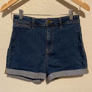 BDG size 26 Pin Up High Rise Dark wash Jean Shorts